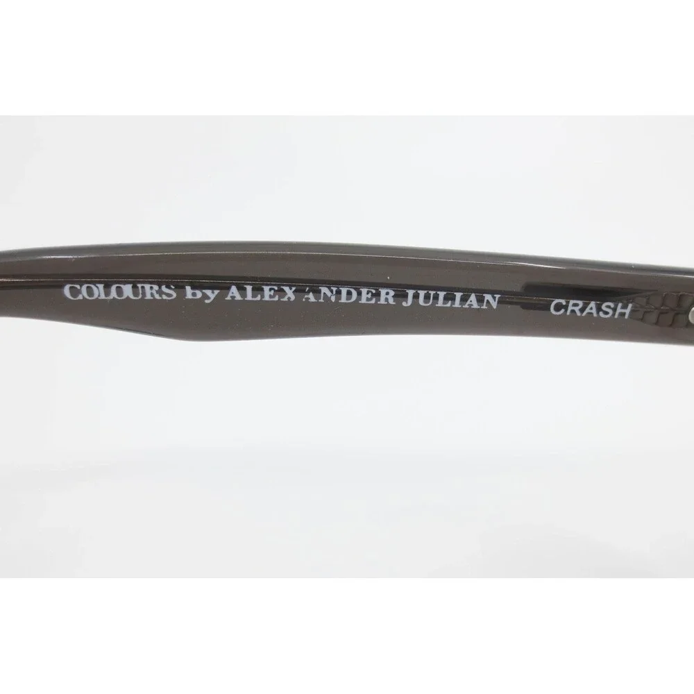 Colours by Alexander Julian Crash Eyeglasses Grey Brown 50-20-140 Frames